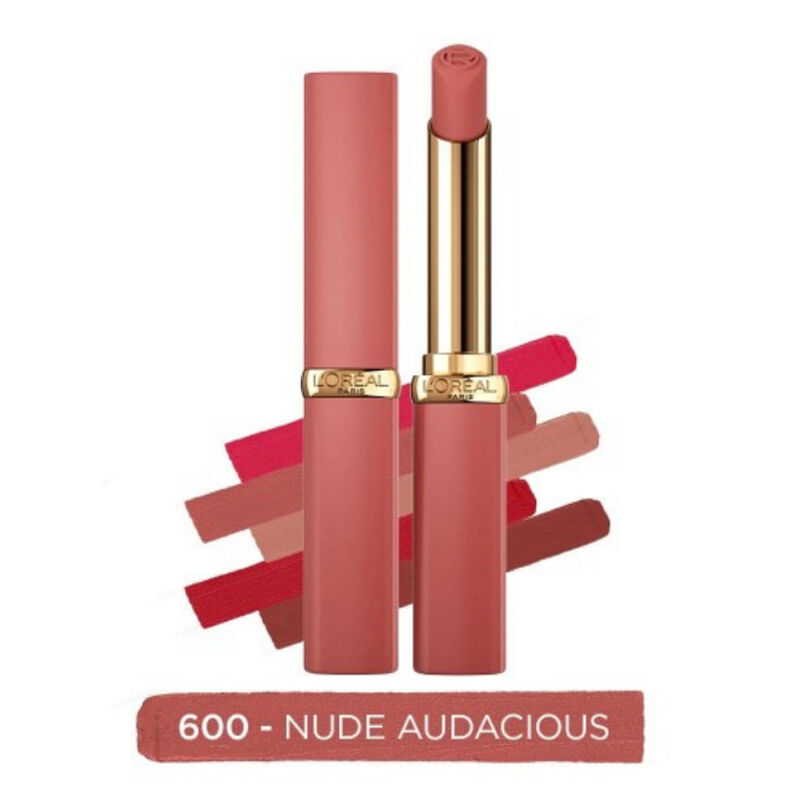Loreal Paris Color Riche Colors Of Worth Intense Volume Matte Ruj - 600 Nude Audacious 2