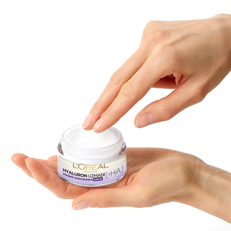 Repulpez & Hydratez : Crème Nuit Hyaluron Expert Loreal Pari 3