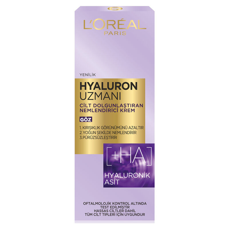 Loreal Paris Hyaluron Expert Hydrating Eye Contour Cream 15 ml 2