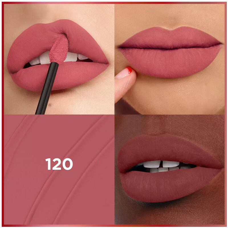 Loreal Paris Matte Resistance Liquid Lipstick 120 Major Crush 5 ml 3