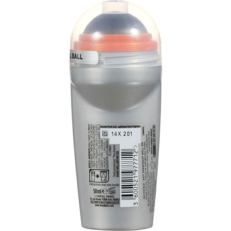 Protection 96H Anti-Transpirant Loreal Men Expert Invincible 3