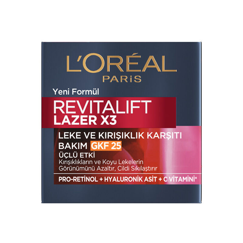 Réduisez rides et taches avec L'Oréal Paris Revitalift Laser 2