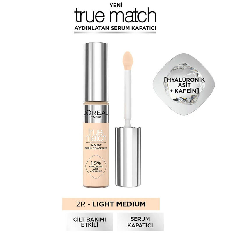 Loreal Paris True Match Radiant Serum Concealer 2R 11 ml 2
