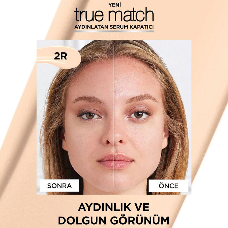 Loreal Paris True Match Radiant Serum Concealer 2R 11 ml 3