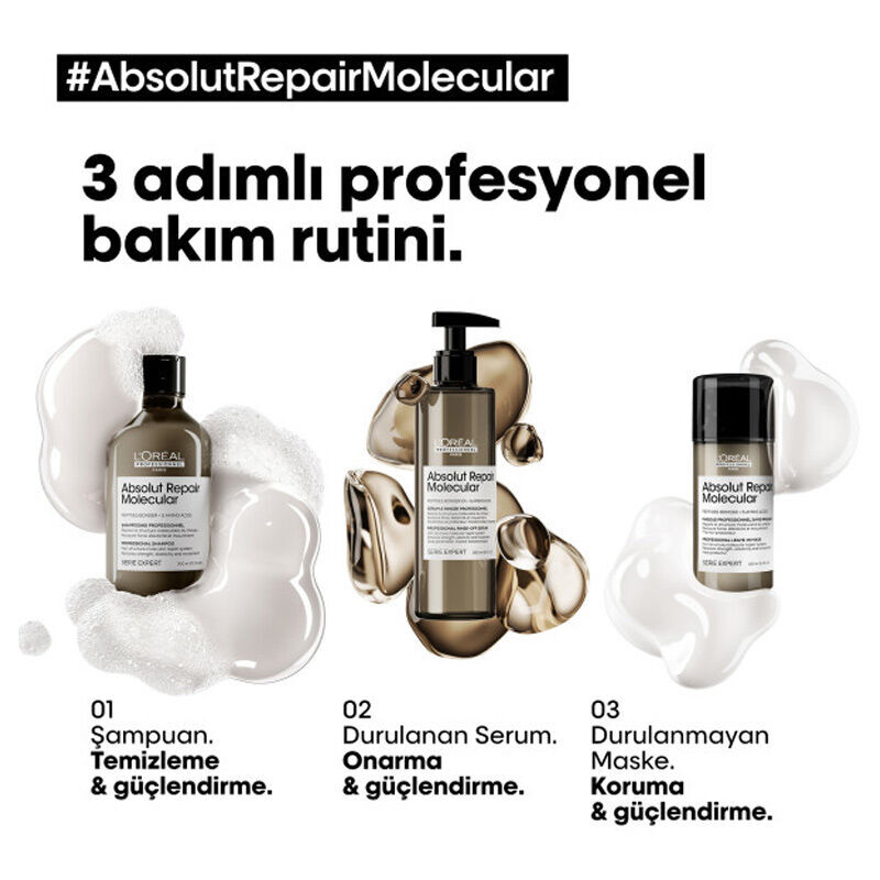Réparez vos cheveux avec le Masque Absolut Repair Molecular 3