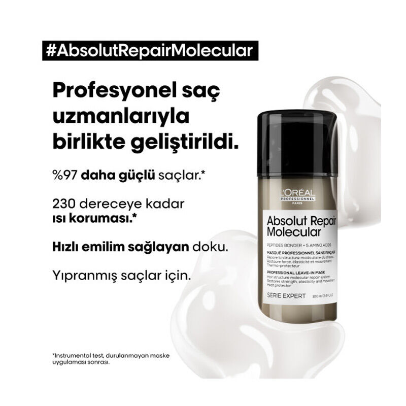 Réparez vos cheveux avec le Masque Absolut Repair Molecular 4