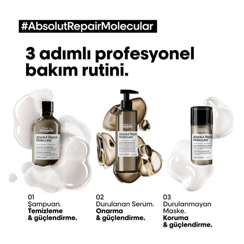 Réparez vos Cheveux Abîmés avec Absolut Repair Molecular 4