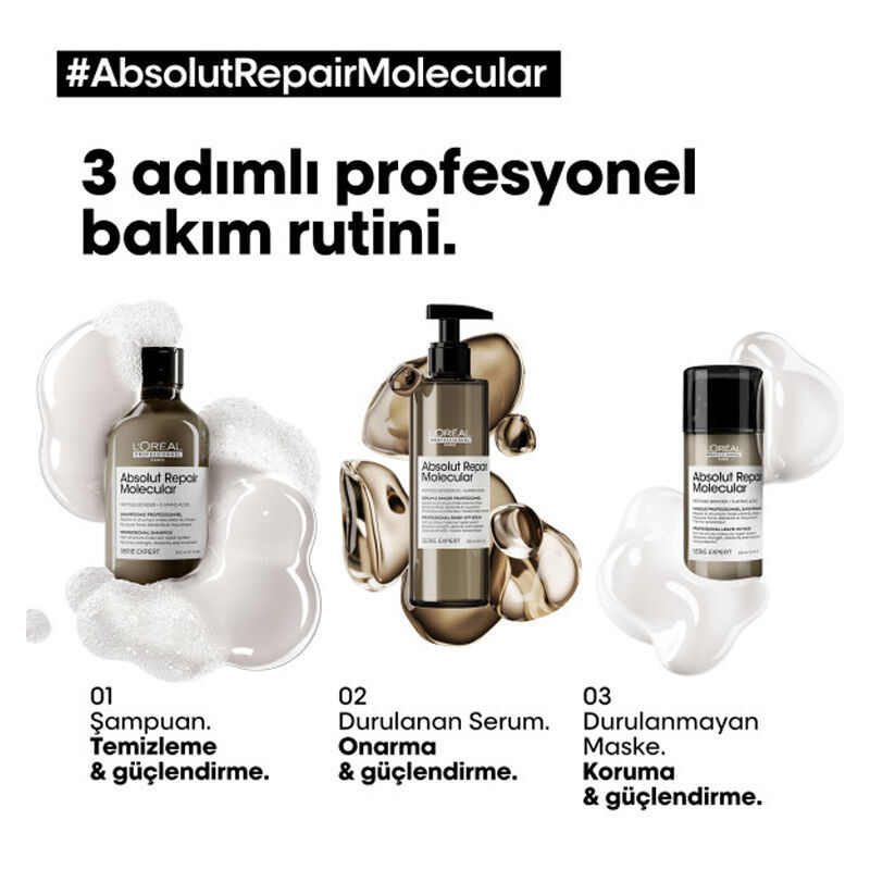 Réparez vos Cheveux Abîmés: Sérum Moléculaire Absolut Repair 3
