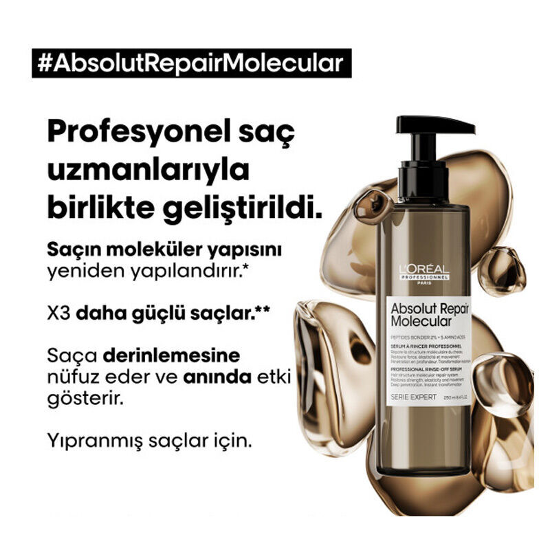 Réparez vos Cheveux Abîmés: Sérum Moléculaire Absolut Repair 4