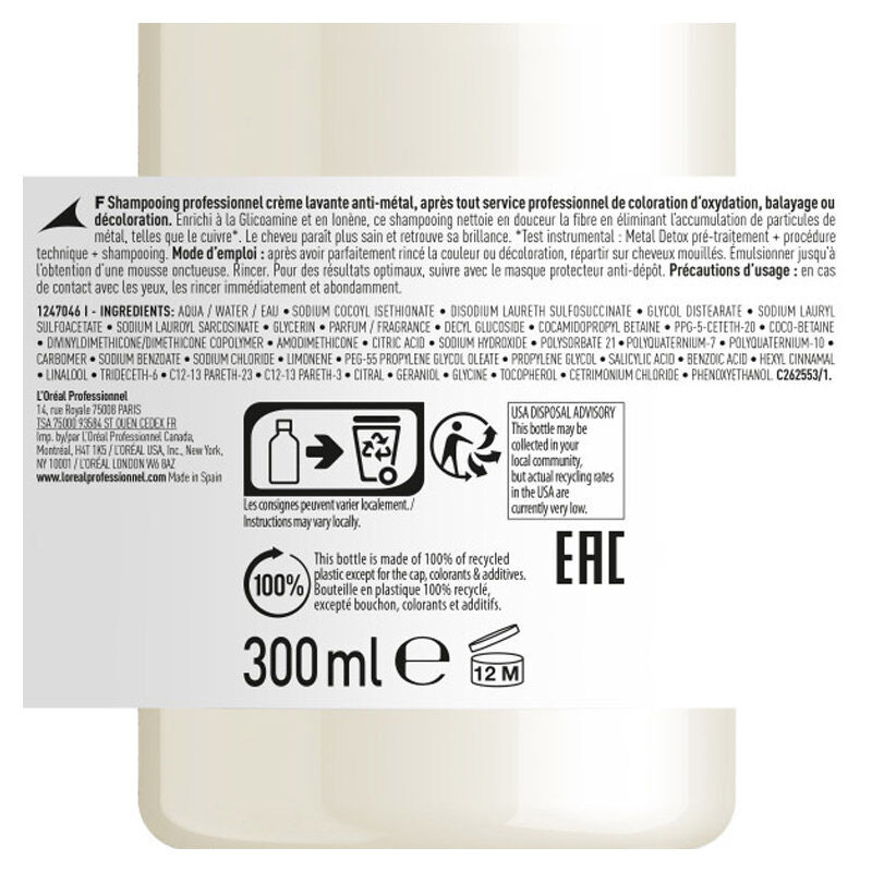 Protégez & Sublimez: Shampooing Metal Detox pour Cheveux Col 4