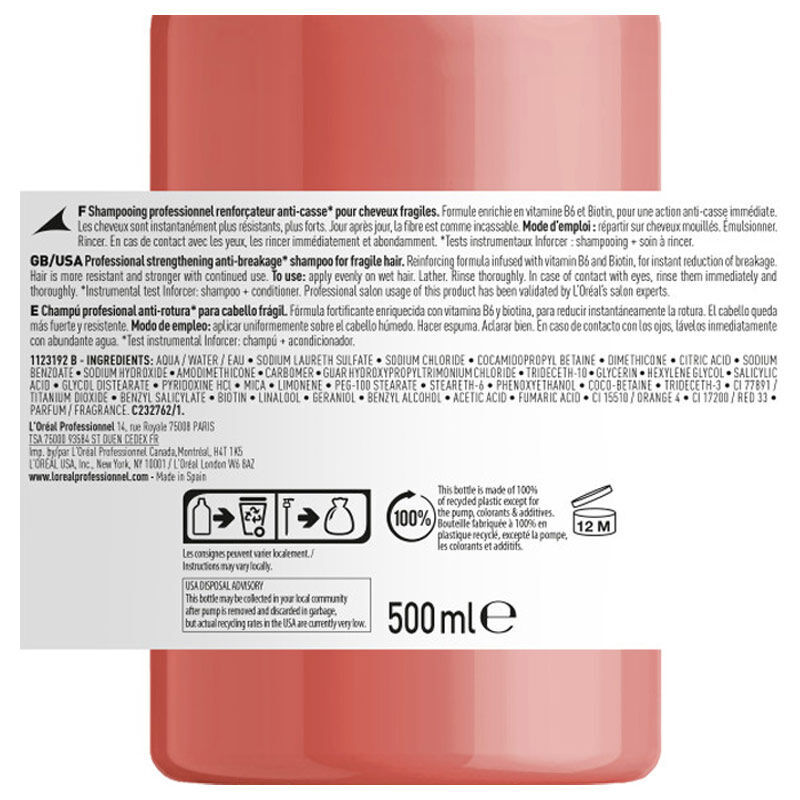 Renforcez vos cheveux avec le Shampoing Anti-casse Loreal 3