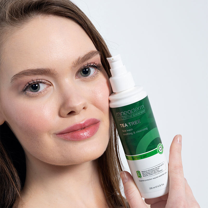 احصلي على بشرة نقية: غسول الوجه Mineaderm Tea Tree 200 مل 3