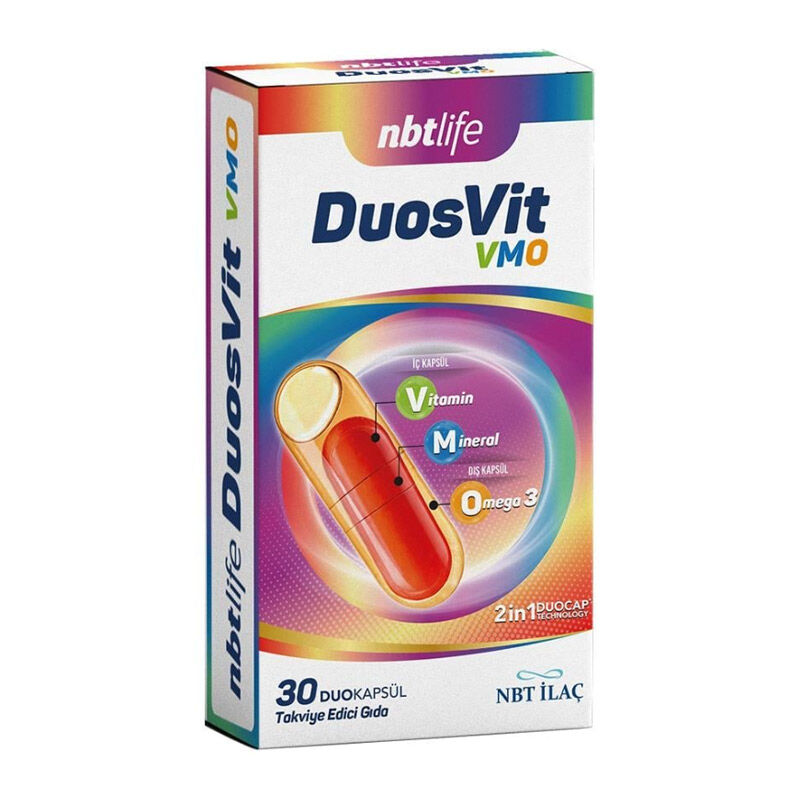 Boostez Votre Vitalité avec Nbt İlaç Duosvit DHA