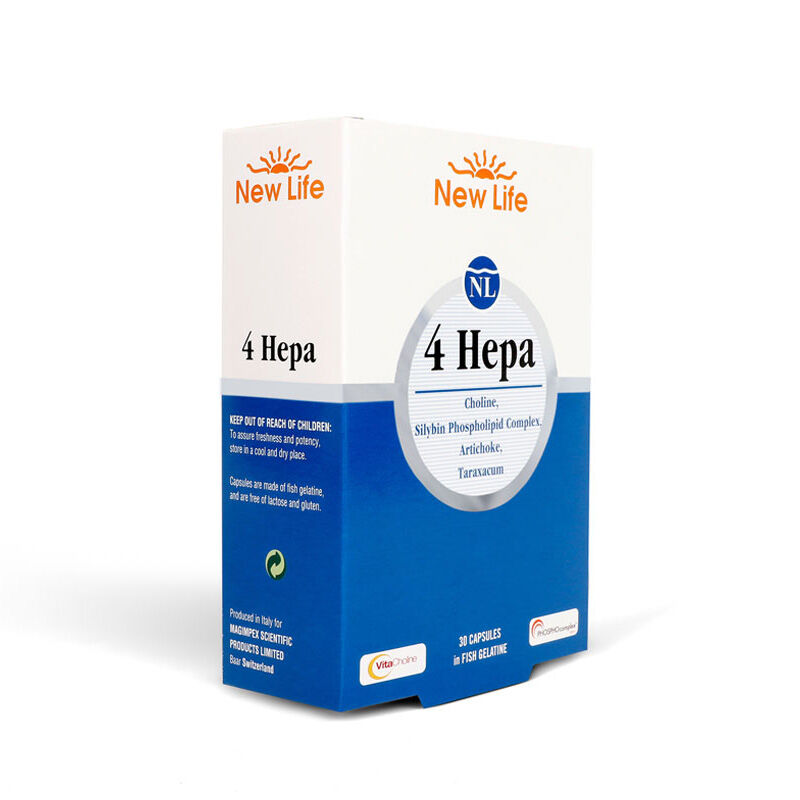 عزز صحة كبدك: New Life 4 Hepa لدعم إزالة السموم 4