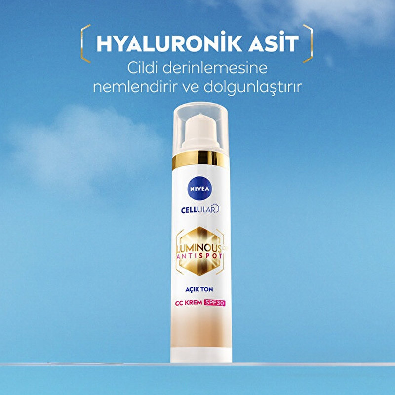 Obtenez un teint uniforme et protégé avec Nivea Luminous CC 2
