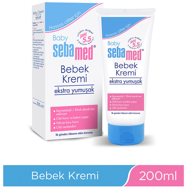 Protégez & Apaisez : Crème Bébé Sebamed 200 ml pour Peau Sai 2