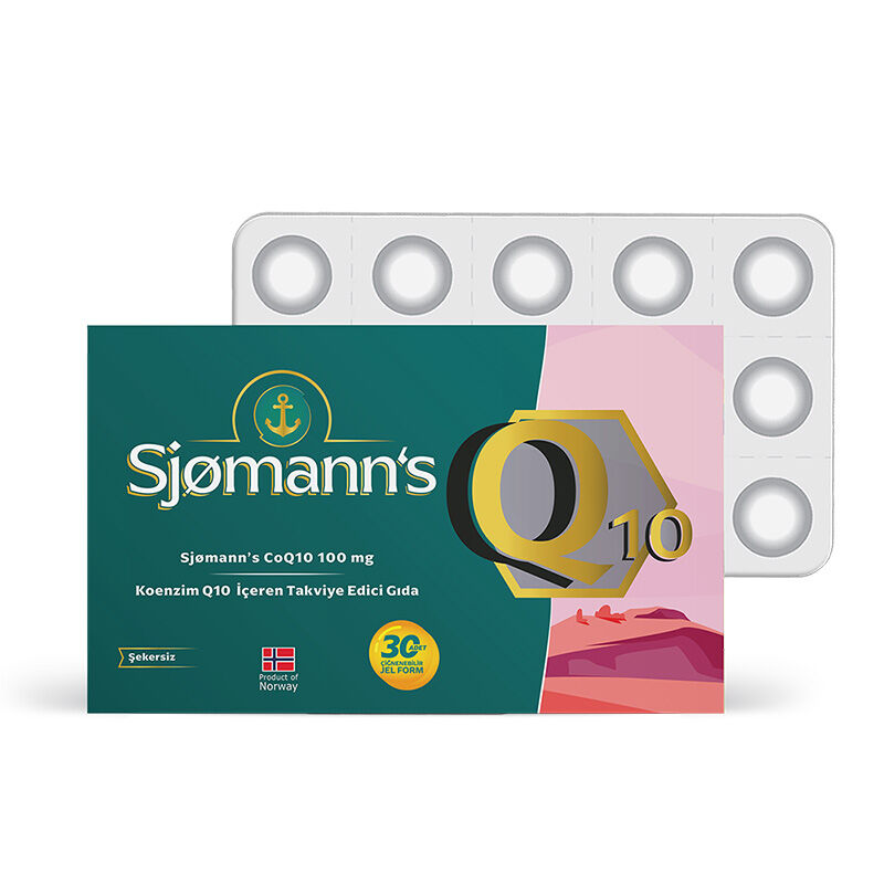عزز طاقتك وصحة قلبك مع Sjomann’s CoQ10
