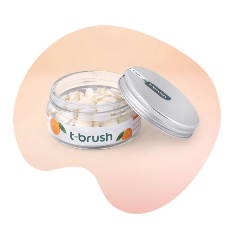 احصل على فم منتعش ونظيف مع أقراص T-Brush بالبرتقال