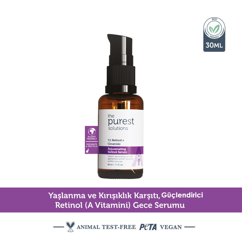 Rajeunissez votre peau : Sérum Rétinol + Céramide The Purest 4