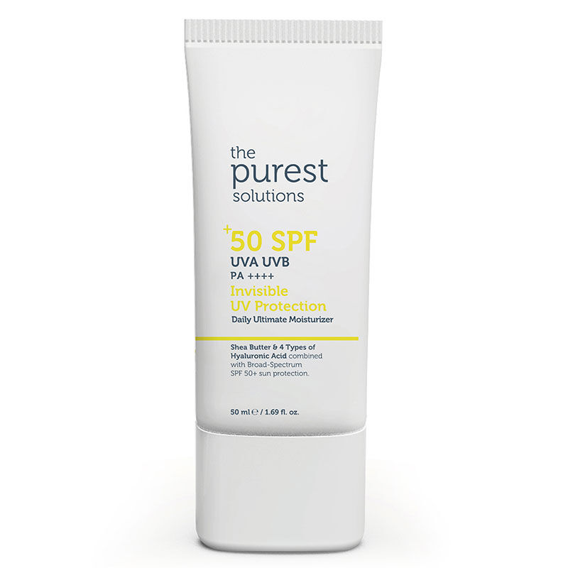 Schützen & Hydrieren: The Purest Solutions SPF50+ Creme