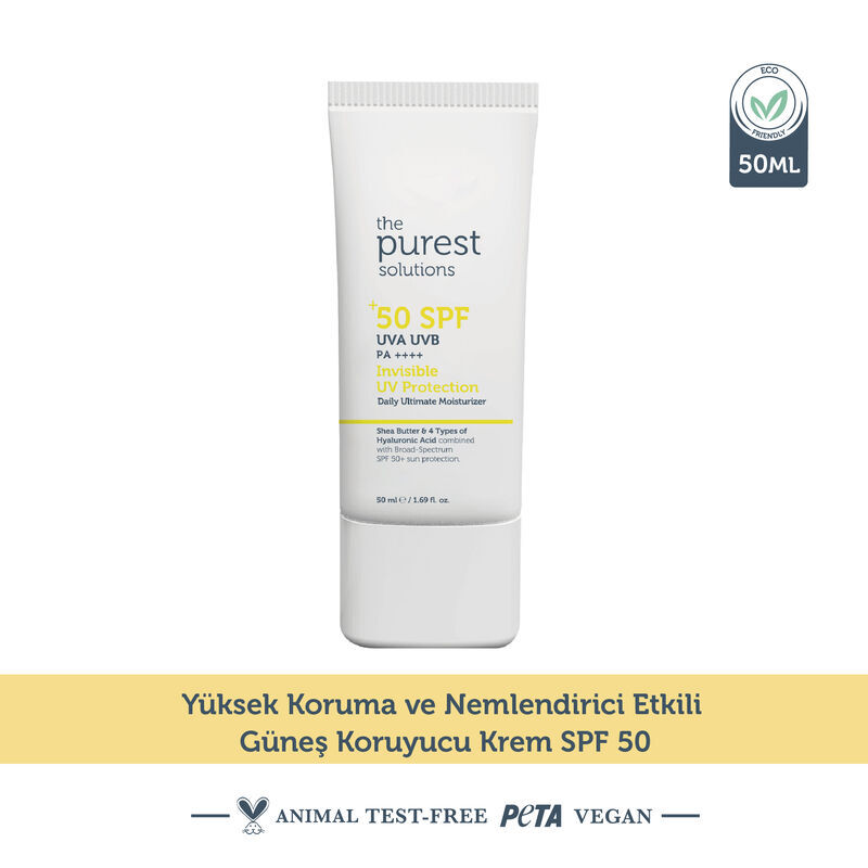 Schützen & Hydrieren: The Purest Solutions SPF50+ Creme 3