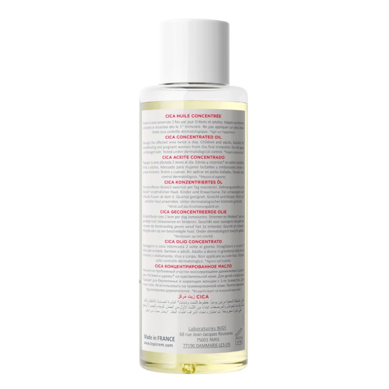 Nourrit, hydrate et adoucit la peau avec l'Huile CICA Topicr 2