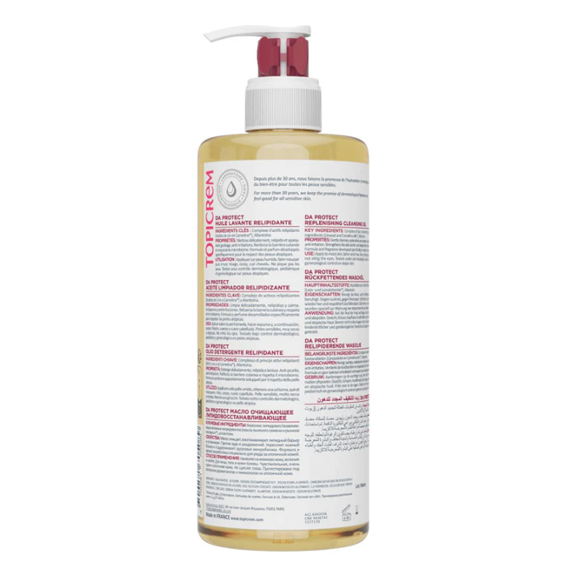Renforcez & Apaisez: Huile Lavante Topicrem DA Protect 4