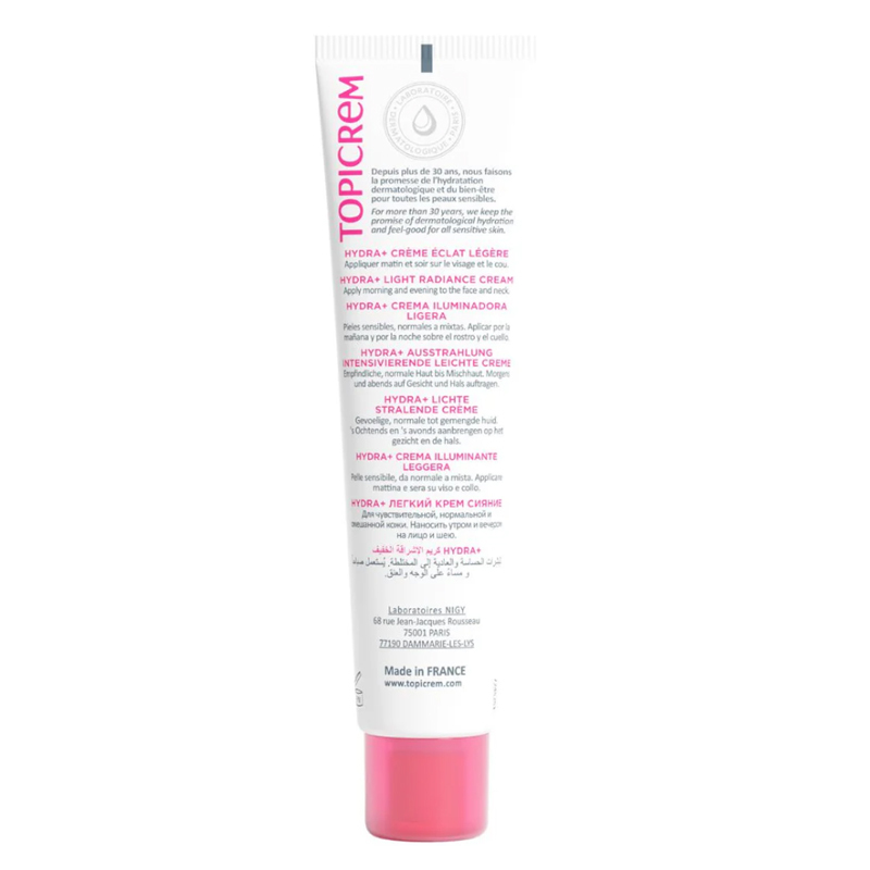 Révélez une peau hydratée 24h avec Topicrem Hydra+ Light 4