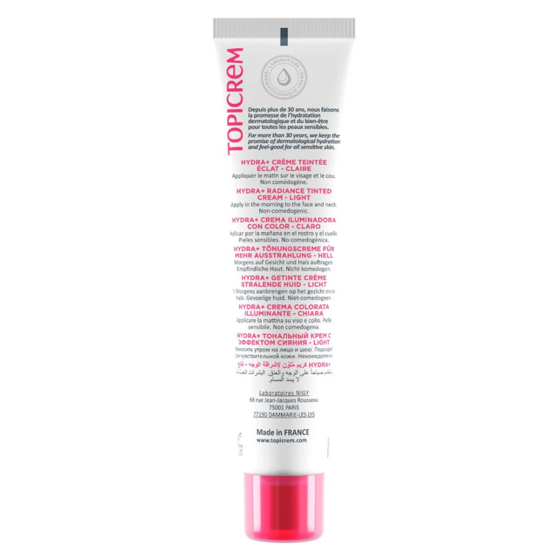 Obtenez un teint éclatant et protégé avec Topicrem Hydra+ SP 4
