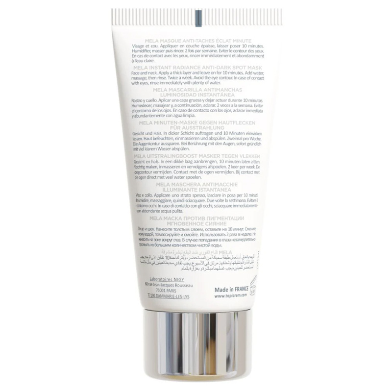 Unifiez & Illuminez : Masque Anti-Taches Topicrem Mela 2