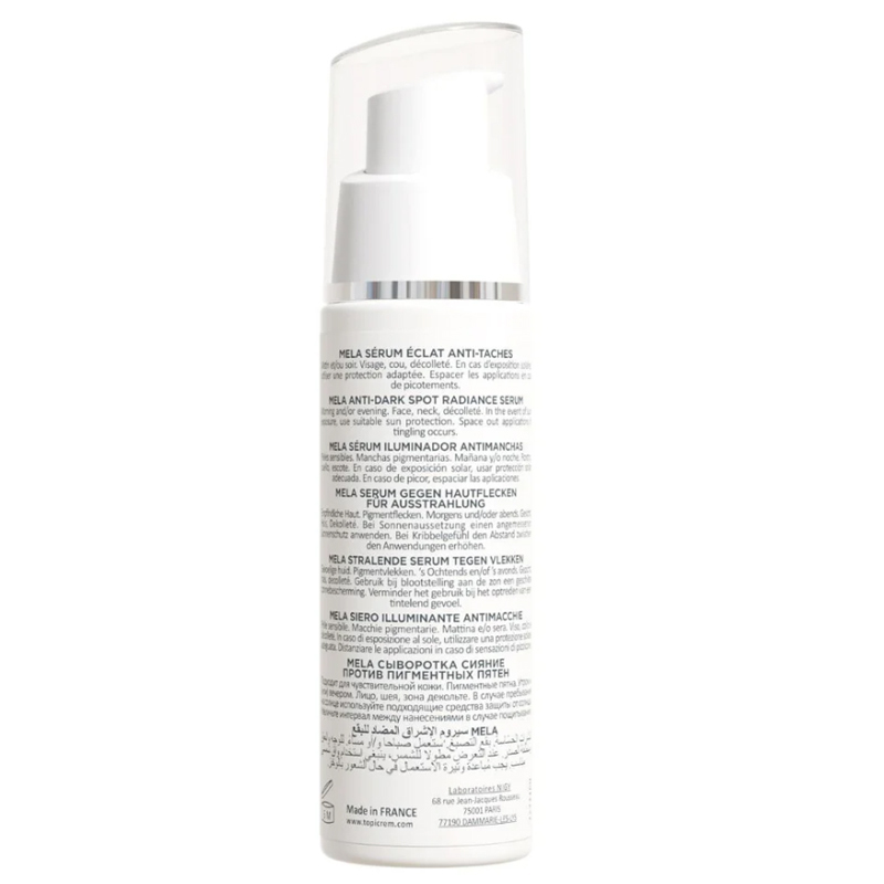Topicrem MELA Anti Dark Spot Radiance Serum 30 ml 4