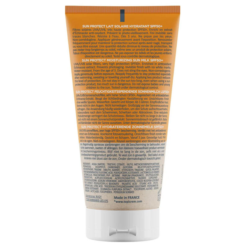 Topicrem Sun Protect Spf 50 Moisturizing Sun Milk 50 ml 3