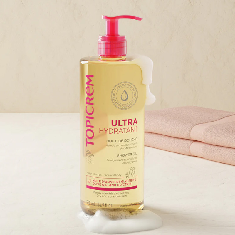 Hydratez & Apaisez votre peau avec l'Huile de Douche Topicre 2