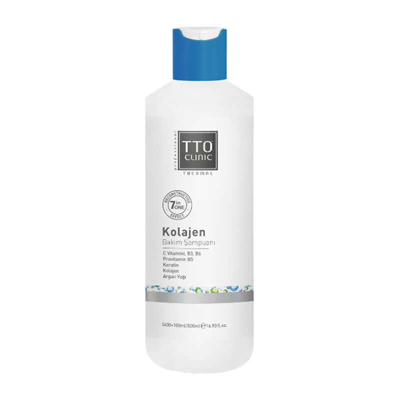 استعيدي قوة شعرك وحيويته مع شامبو TTO Clinic Collagen Care