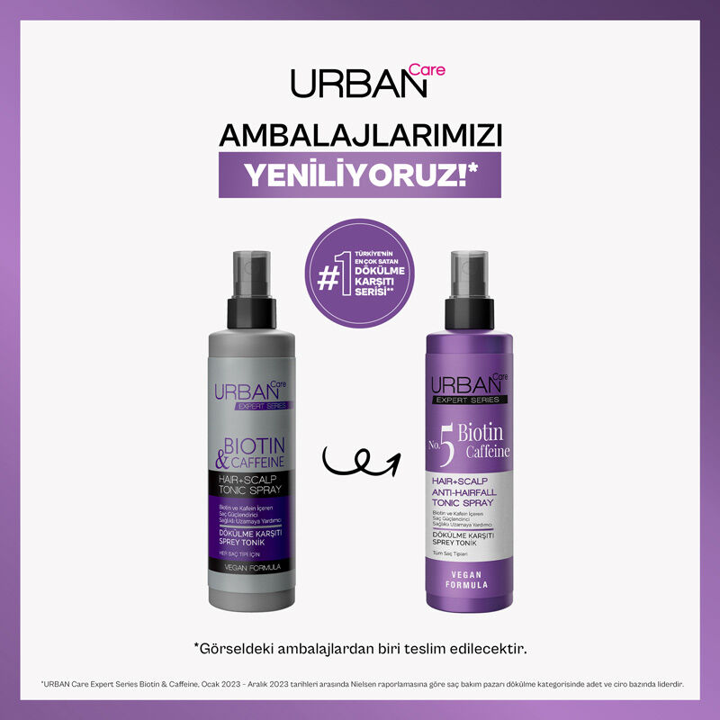 Urban Care Biotin And Caffeine Anti-hair Spray Tonic 200 ml 3