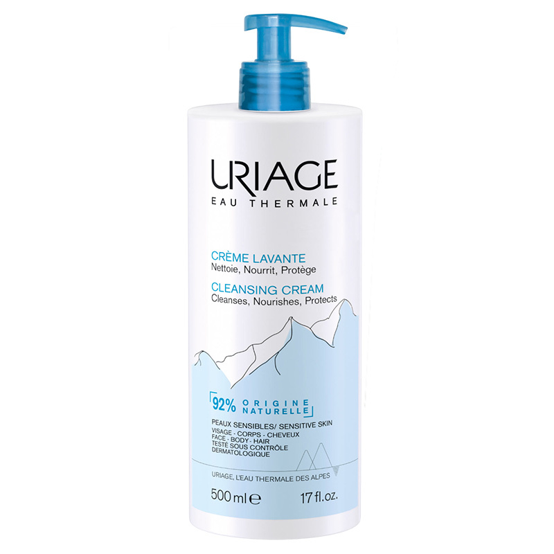 Uriage Creme Lavante Face and Body Cleansing Cream 500 ml