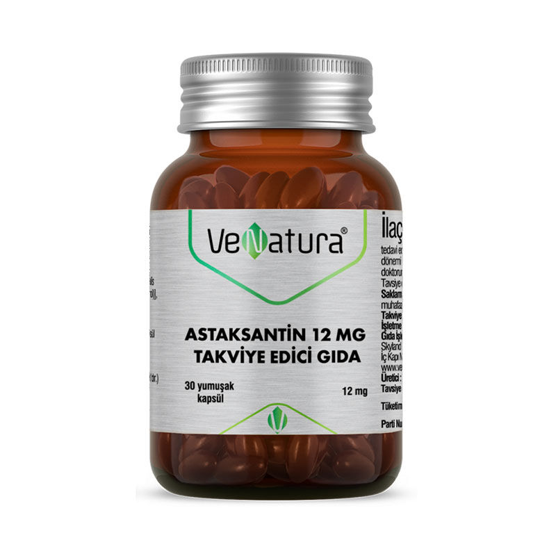 دمج الأستازانتين بسهولة: VeNatura Astaxanthin 30 كبسولة