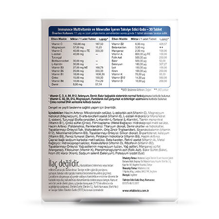 Vitabiotics Immunace Immune System 30 tablets 2