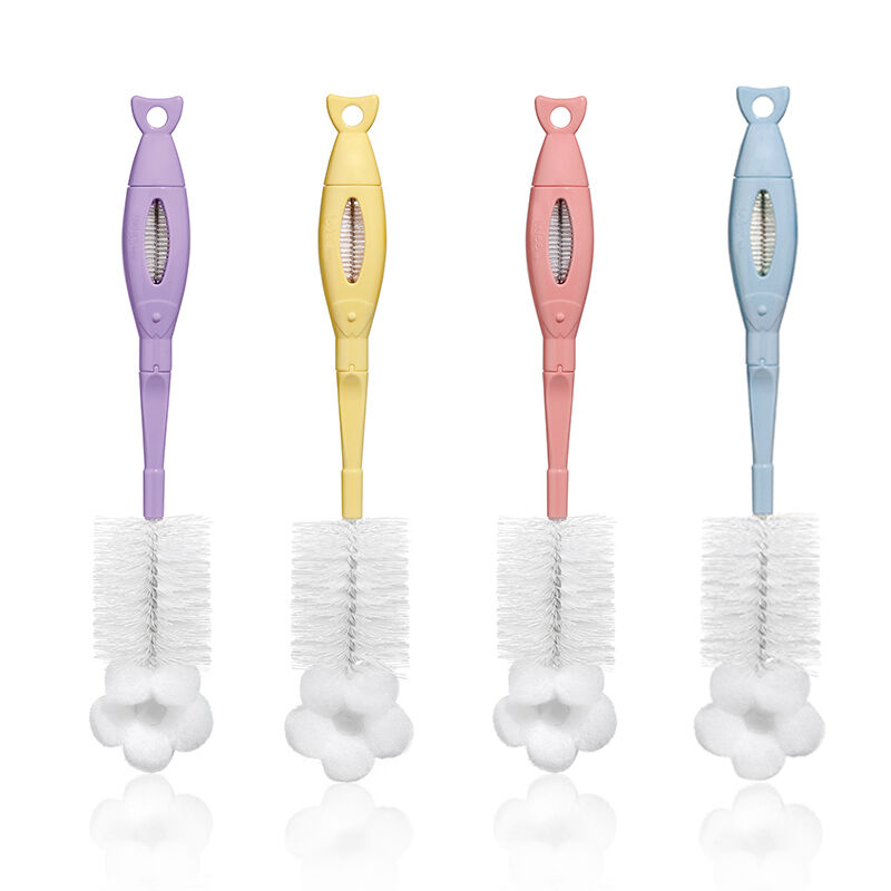 Wee Baby Bottle and Bottle Nipple Cleaning Brush 2