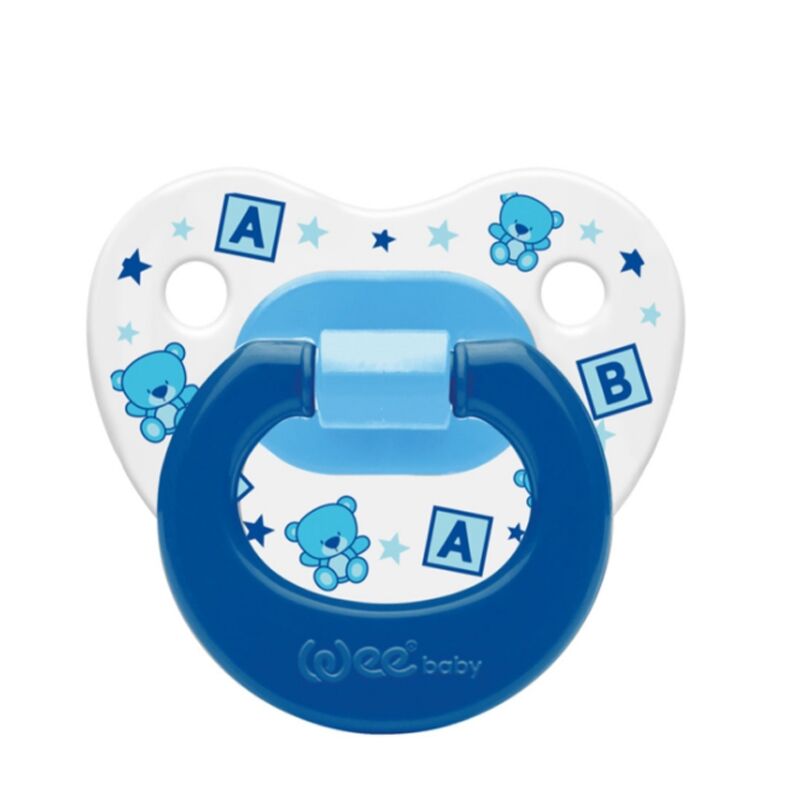 Wee Baby Patterned Orthodontic Pacifier 0-6 Months | No:1 2