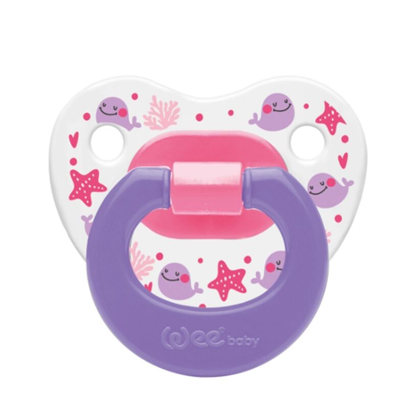 Wee Baby Patterned Orthodontic Pacifier 0-6 Months | No:1 4