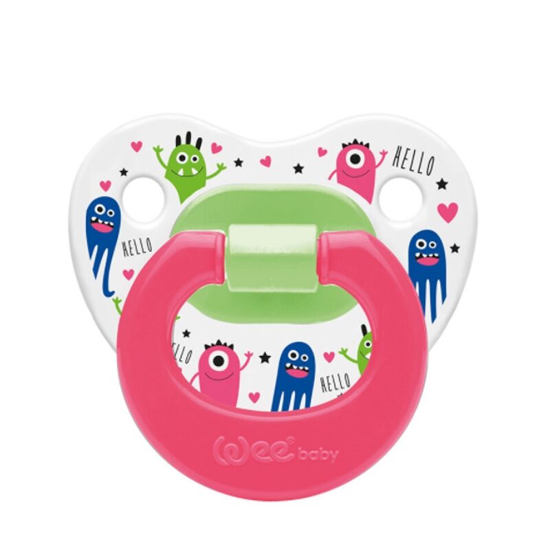 Wee Baby Patterned Orthodontic Pacifier 18+ Months | No:3