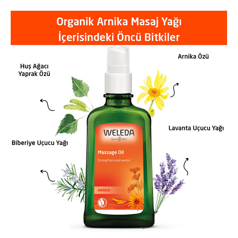 Obtenez une peau souple et détendue avec l'Huile Weleda Arni 4
