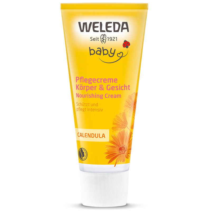 Hydratez la peau de bébé avec Weleda Crème Corps Hydratante