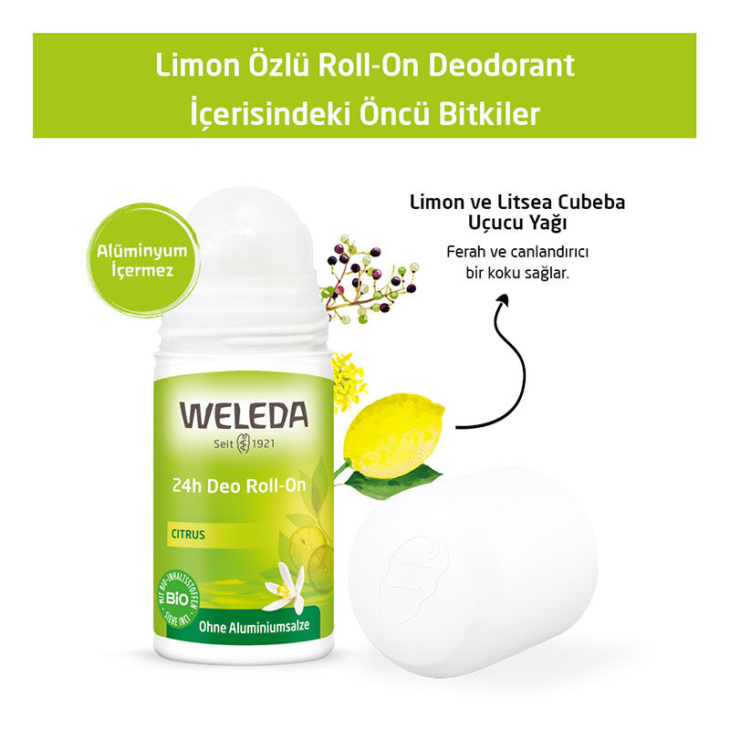 Profitez d'une fraîcheur naturelle avec le Déodorant Weleda 4