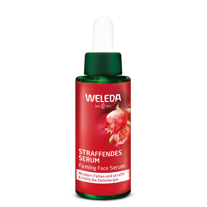 Obtenez une peau raffermie et éclatante avec le Sérum Weleda