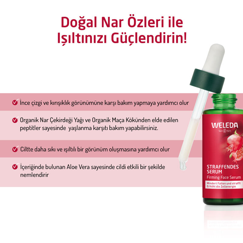 Obtenez une peau raffermie et éclatante avec le Sérum Weleda 3