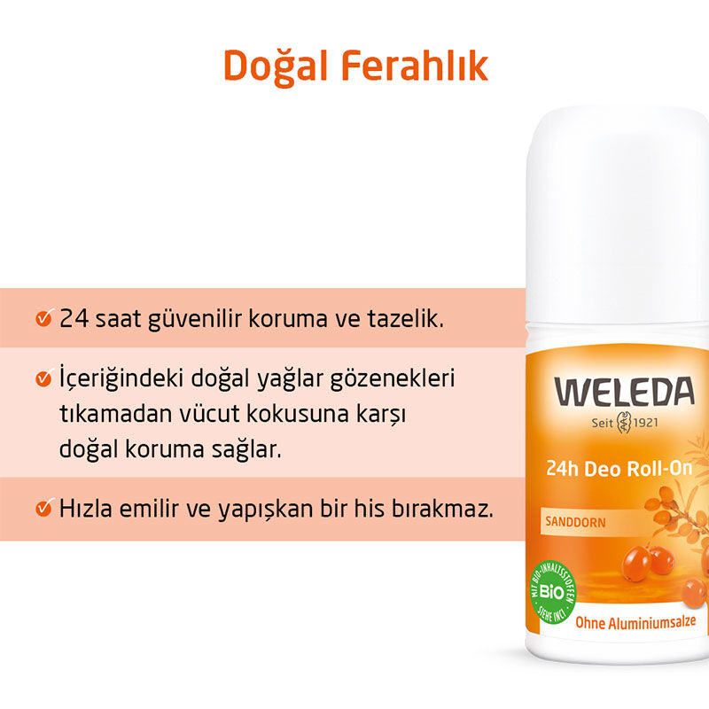 Profitez d'une fraîcheur naturelle avec le Déodorant Weleda 3