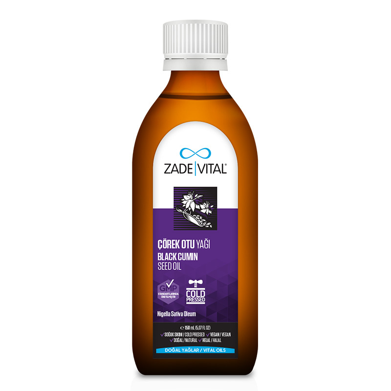 Zade Vital Black Seed Oil 150 ml
