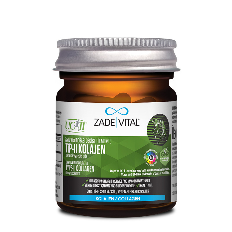 Zade Vital Tip 2 Collagen Dietary Supplement 30 Vegetable Hard Capsules 4